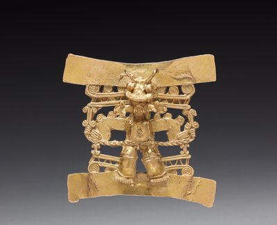 Tierköpfiger Figurenanhänger, ca. 1000-1550 von Mesoamerican Mesoamerican