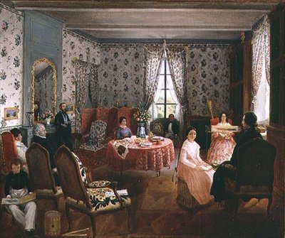 Mexikanisches Interieur von Mexican School