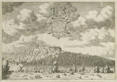Dudley Castle: Kupferstich, nd [1653-1686] (Druck) von Michael Burghers