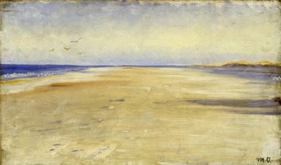 Am Strand bei Skagen von Michael Peter Ancher