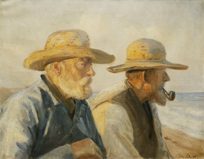 Die alten Fischer von Michael Peter Ancher