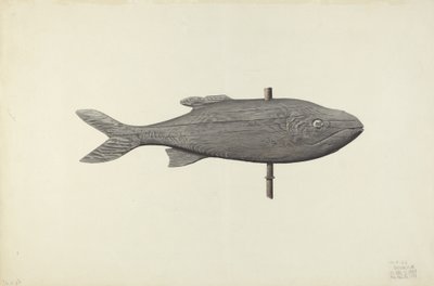 Fisch-Wetterfahne von Michael Riccitelli