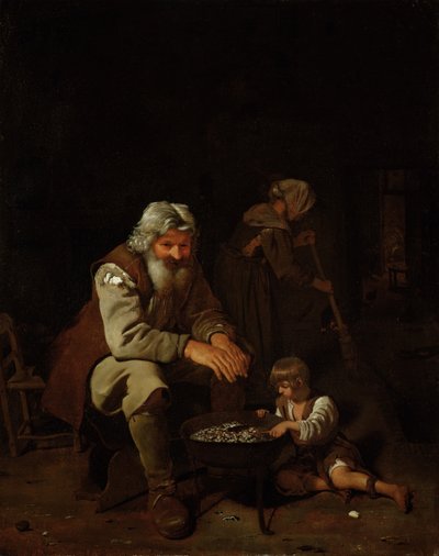 Eine Allegorie des Winters von Michael Sweerts
