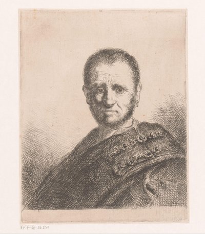 Mann mit verziertem Mantel von Michael Willmann