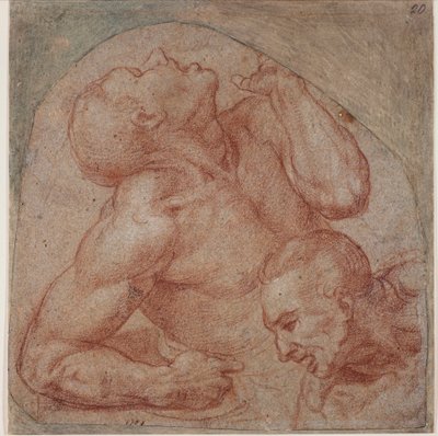 Kopie vom Jüngsten Gericht von Michelangelo (after) Buonarroti