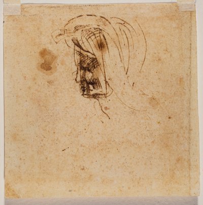 Weiblicher Kopf von Michelangelo Buonarroti