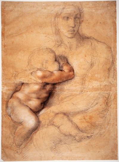 Madonna und Kind von Michelangelo Buonarroti