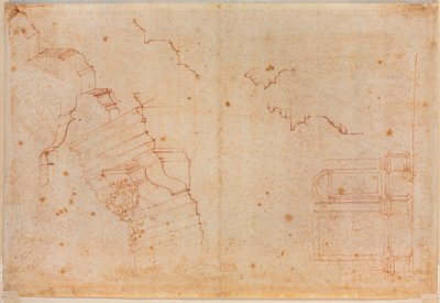 Studi da monumenti romani, XVI secolo von Michelangelo Buonarroti