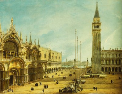 Die Piazza San Marco, Venedig von Michele Marieschi