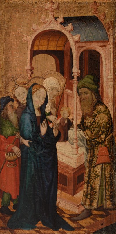 Darstellung Christi im Tempel von Miguel Alcaniz