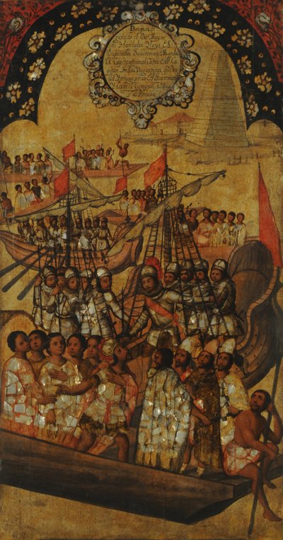 Die Eroberung von Mexiko, Tafel XXIII von Miguel Gonzales