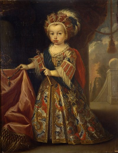 Luis I., Prinz von Spanien von Miguel Jacinto Meléndez