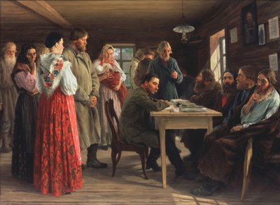 Friedensrichter, 1888 von Mikhail Ivanovich Zoshchenko