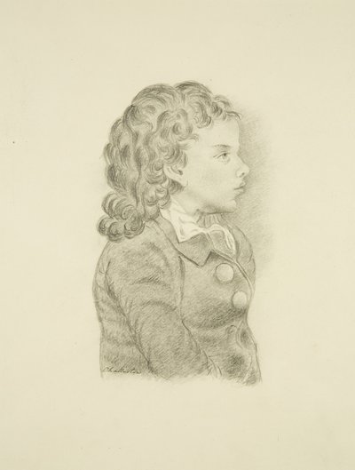 Vermutetes Porträt von Chatterton von Miss Livett
