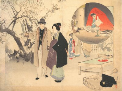 Der Dämon Gold Konjiki yasha, ca. 1903 von Mizuno Toshikata