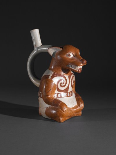 Fuchsgefäß von Moche Moche