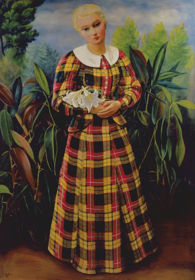 Colette de Jouvenel, genannt Bel-Gazou von Moise Kisling