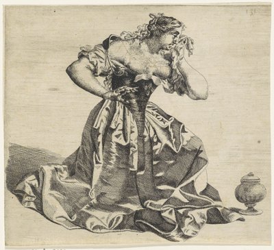 Heilige Maria Magdalena von Monogrammist CHRO