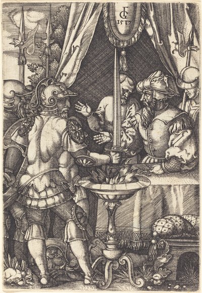 Mutius Scaevola von Monogrammist FG