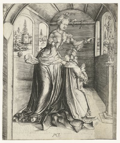 Salomos Götzendienst von Monogrammist MZ