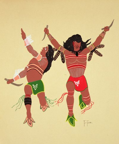 Kiowa-Krieger von Monroe Tsatoke