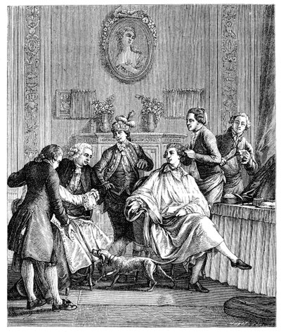 Die kleine Toilette von Moreau