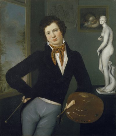 Selbstporträt, 1815-1816 von Moritz Daniel Oppenheim