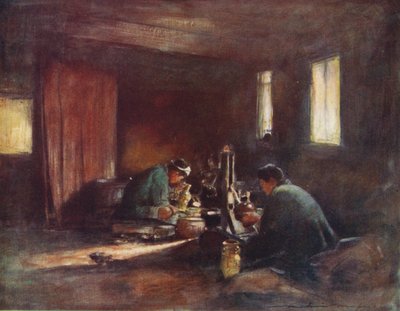 Bronzearbeiter von Mortimer L Menpes