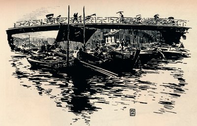Osaka, Japan, ca. 1900 von Mortimer L Menpes