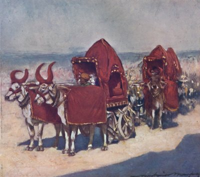 Einige einheimische Fahrzeuge, 1903 von Mortimer L Menpes