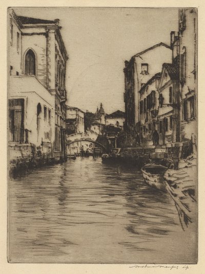 Brücke von Luciano, Großer Kanal von Mortimer Menpes