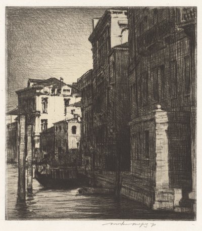 Später Nachmittag, Venedig von Mortimer Menpes