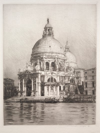 Santa Maria Della Salute #1 von Mortimer Menpes