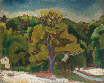 Landschaft, um 1912 von Morton Livingston Schamberg