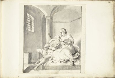 Cimon und Pero (Caritas Romana) von Moses Ter Borch