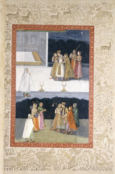 Ein müder Jugendlicher, um 1720 von Mughal School