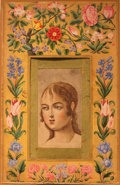 Junge Schönheit, 1740er-50er Jahre von Muhammad Sadiq