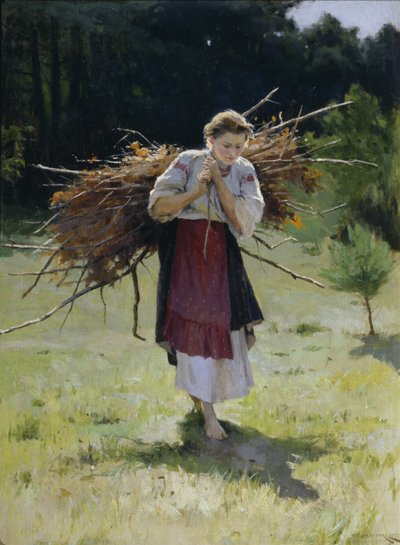 Aus dem Wald, 1900 von Mykola Kornylijowytsch Pymonenko
