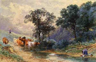 Am Bach von Myles Birket Foster