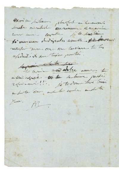 Brief an Josephine de Beauharnais von Napoleon Bonaparte