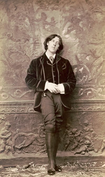 Oscar Wilde, frühe 1880er Jahre (Foto) von Napoleon Sarony