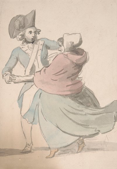 Tanzendes Paar von Nathaniel Dance