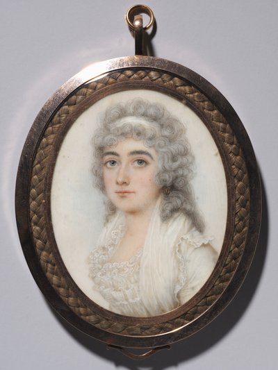 Porträt einer Frau, ca. 1795 von Nathaniel Plimer