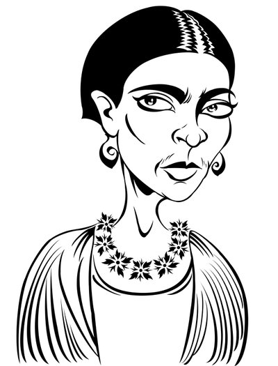 Frida Kahlo von Neale Osborne