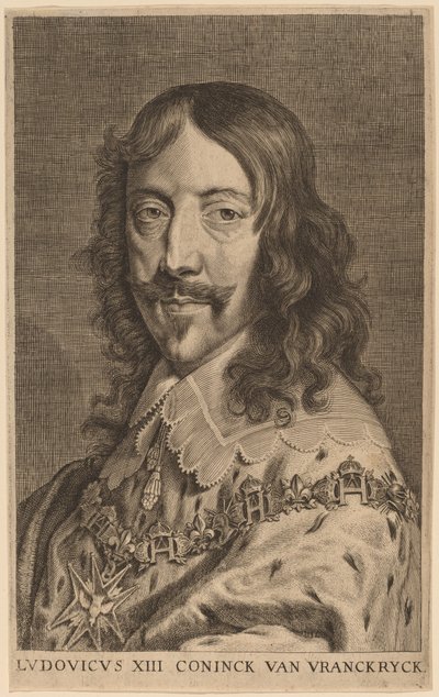 Ludwig XIII. von Netherlandish 17th or 18th Century