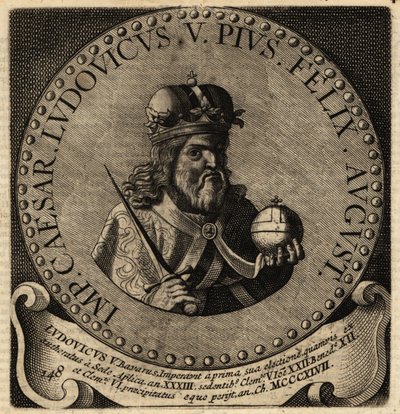 Heiliger Römischer Kaiser Ludwig IV. von Netherlandish School