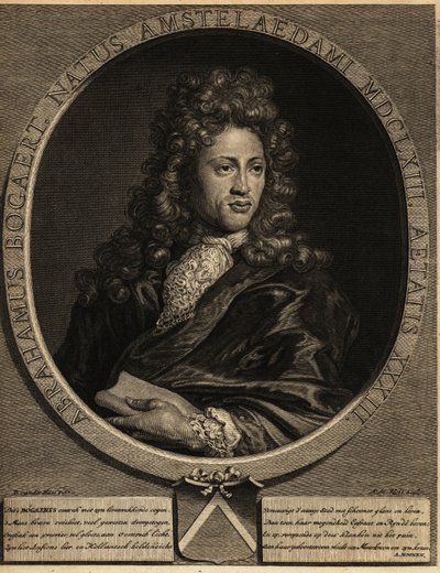 Porträt von Abraham Bogaert 1653-1727 von Netherlandish School