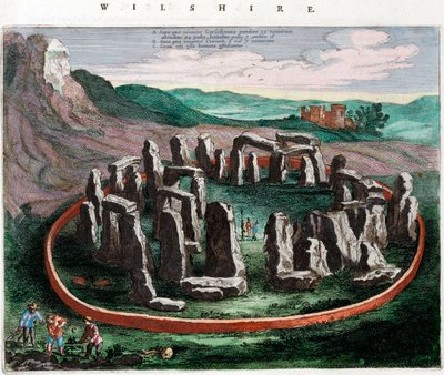 Ansicht von Stonehenge von Netherlandish School