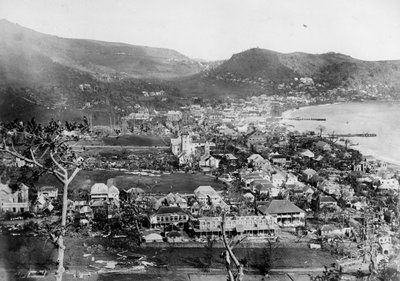 Neuseeländische Stadt nach einem Erdbeben von New Zealand Photographer