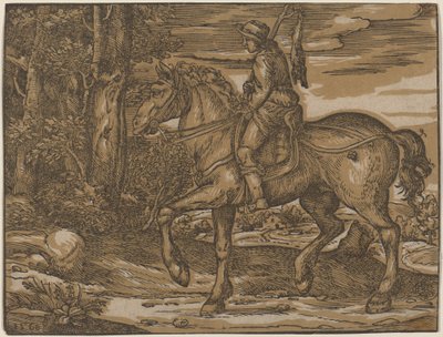Jäger zu Pferd von Niccolo Boldrini